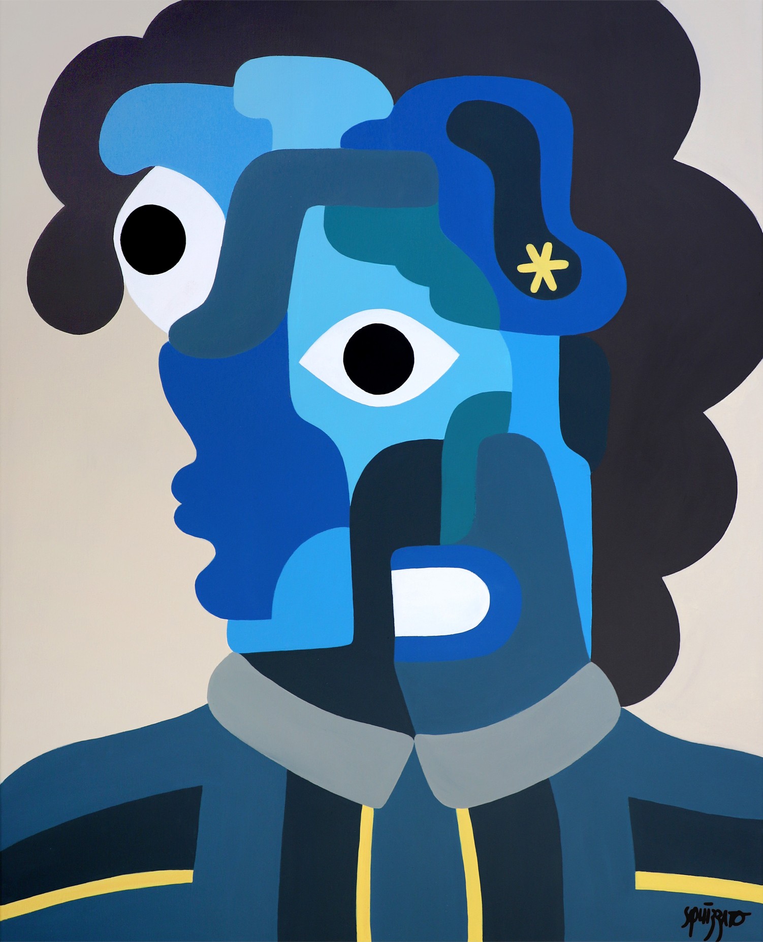 Antony Squizzato, Blue Queen Antony Squizzato, Blue Queen