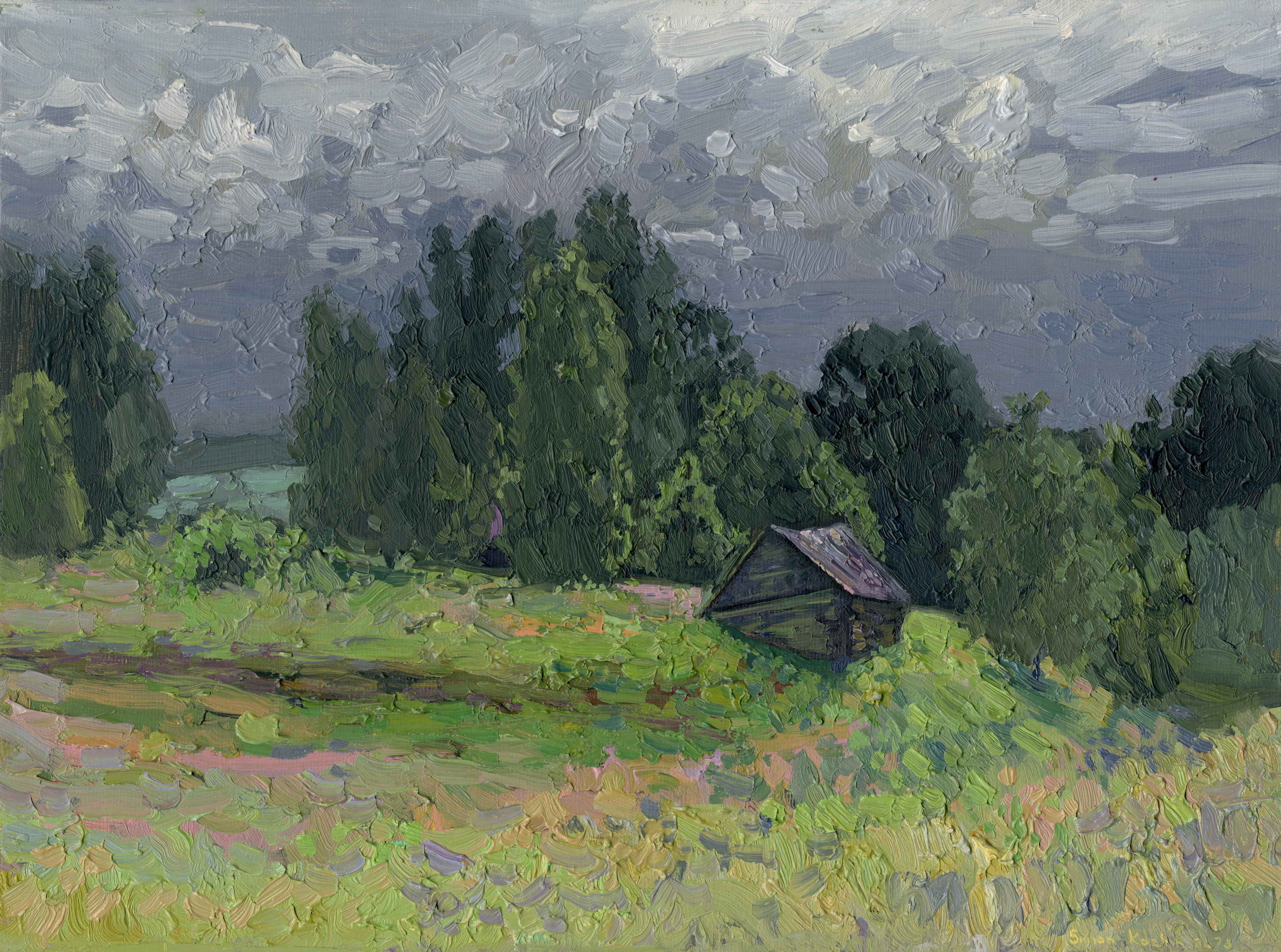 Simon Kozhin, Thunderstorm in Lopatino Simon Kozhin, Thunderstorm in Lopatino