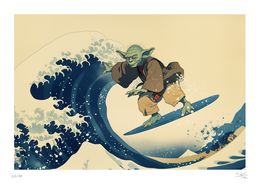 Print, Kanagawa wave - Yoda, Ske