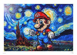 Print, Mario night - EA, Ske
