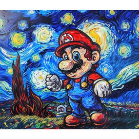 Print, Mario night - EA, Ske