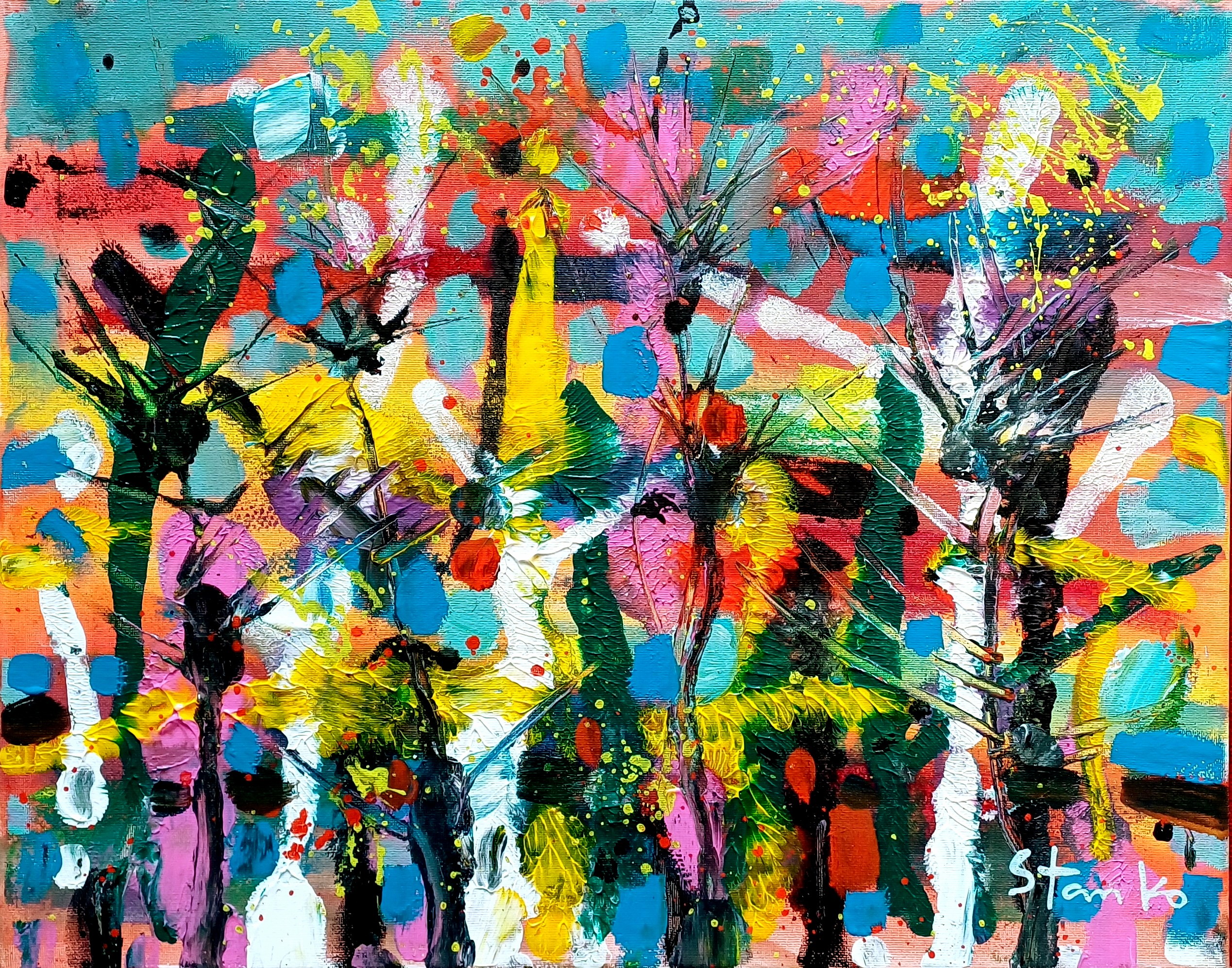 Stanislav Bojankov, Abstract forest-V Stanislav Bojankov, Abstract forest-V