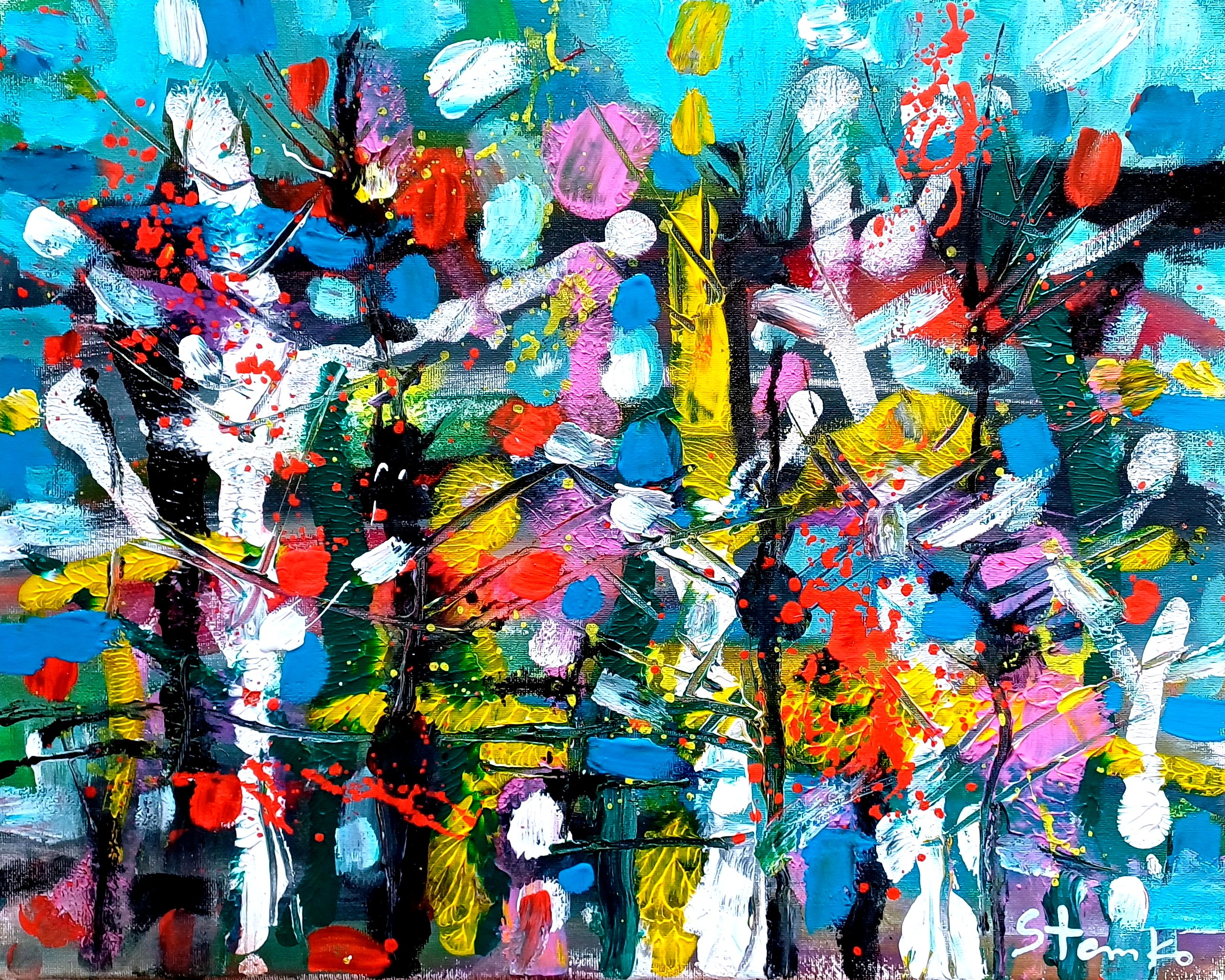 Stanislav Bojankov, Abstract forest-VI Stanislav Bojankov, Abstract forest-VI