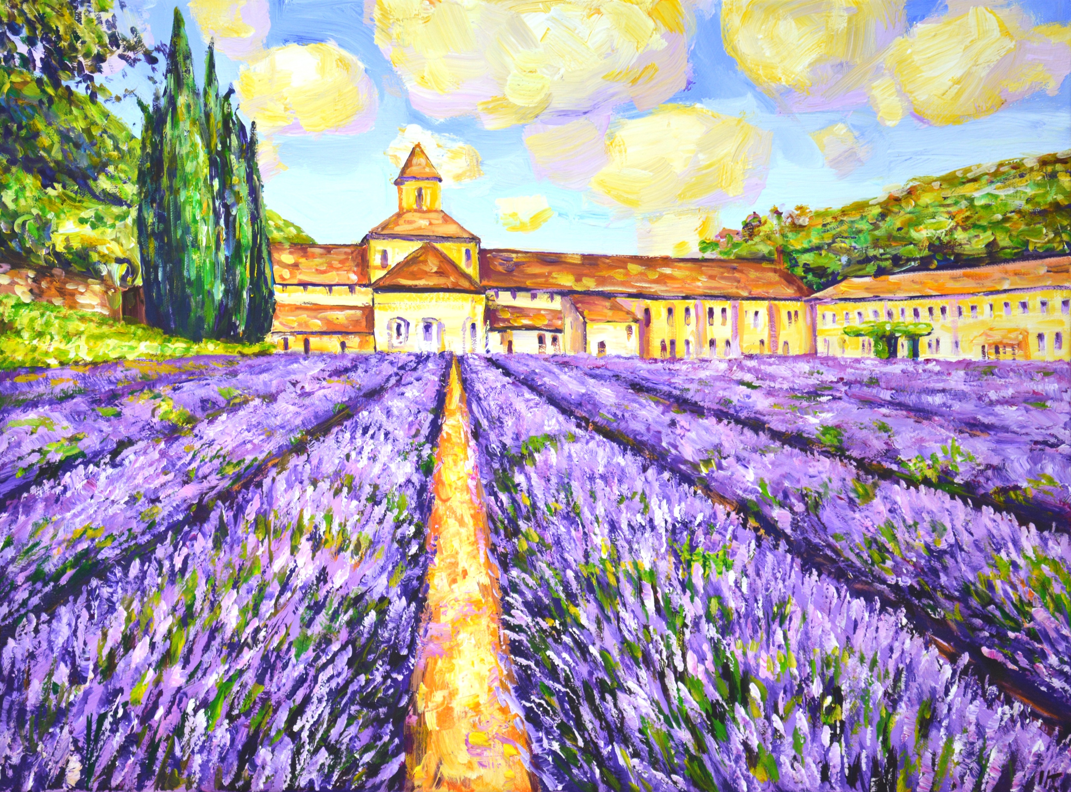 Iryna Kastsova, Lavender field in France Iryna Kastsova, Lavender field in France