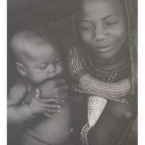 Photography, Femme à l'enfant (Namibie), Alastair Mc Naughton