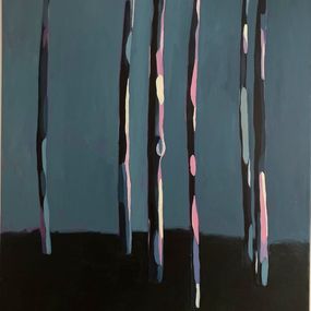 Gemälde, Les arbres, Benedicte Caillat