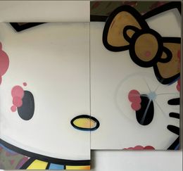 Painting, Hello Kitty (Part 1 & 2), John Matos Crash