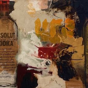Painting, Absolut Vodka, Claus Costa