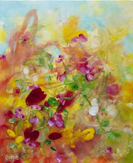 Peinture, Jardin d'été, Marianne Quinzin