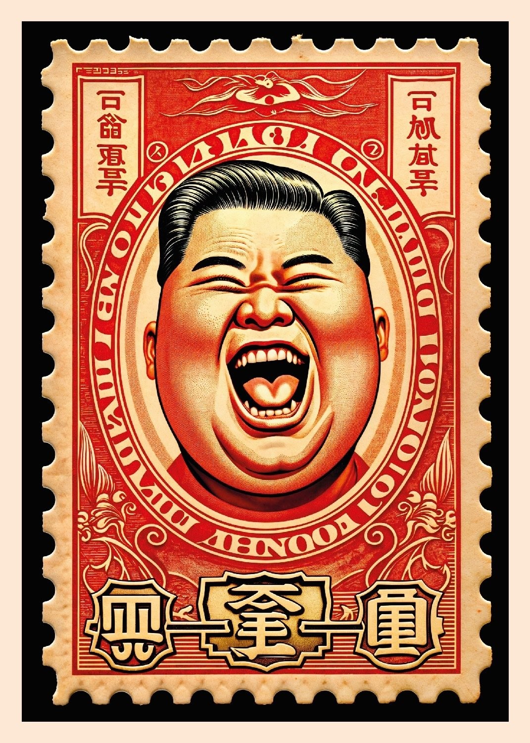 Kobalt, Kim, the guardian of an ideal world (Galaxy stamp series) Kobalt, Kim, the guardian of an ideal world (Galaxy stamp series)