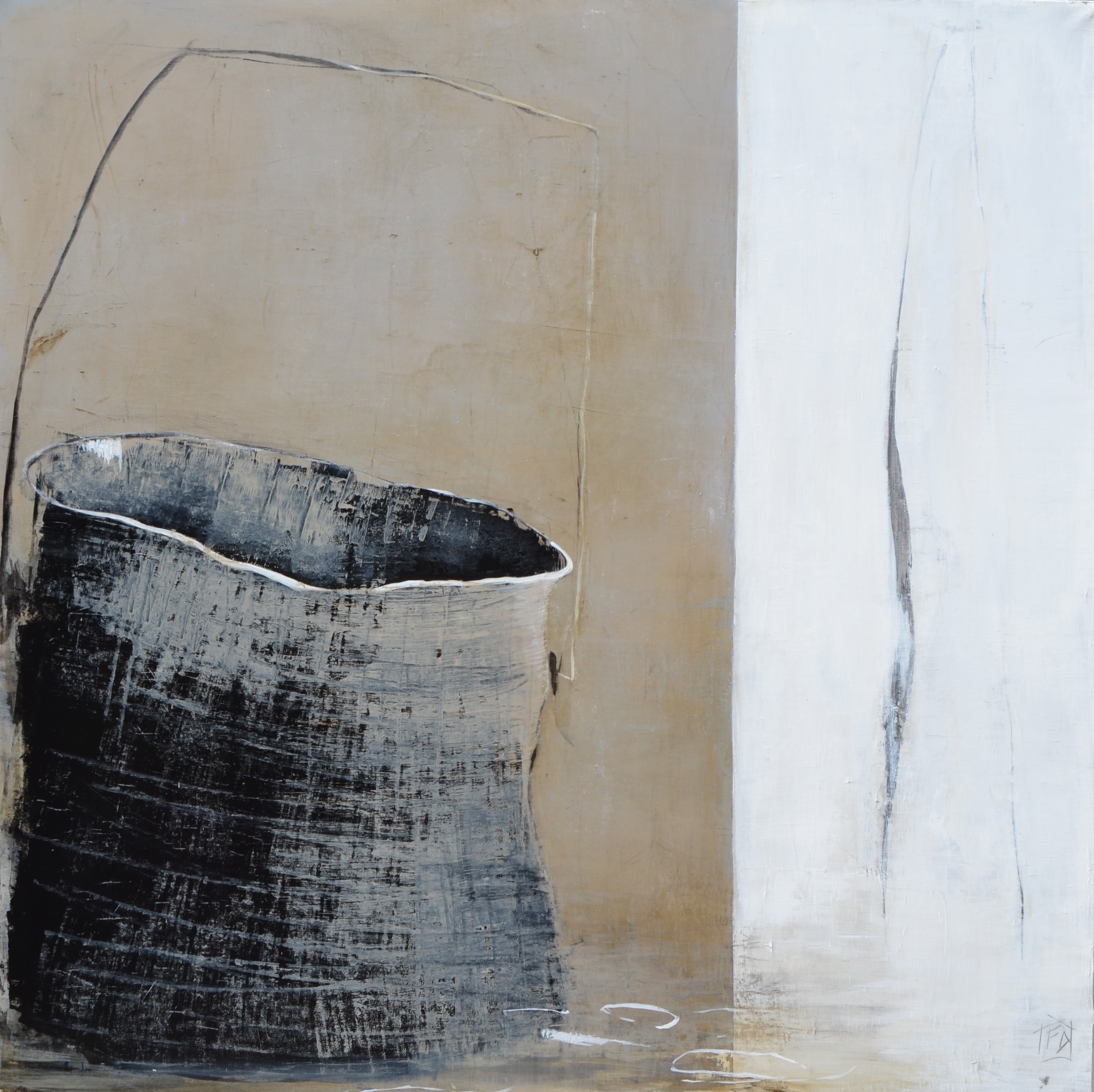 Françoise Danel, Paysage au chaudron Françoise Danel, Paysage au chaudron