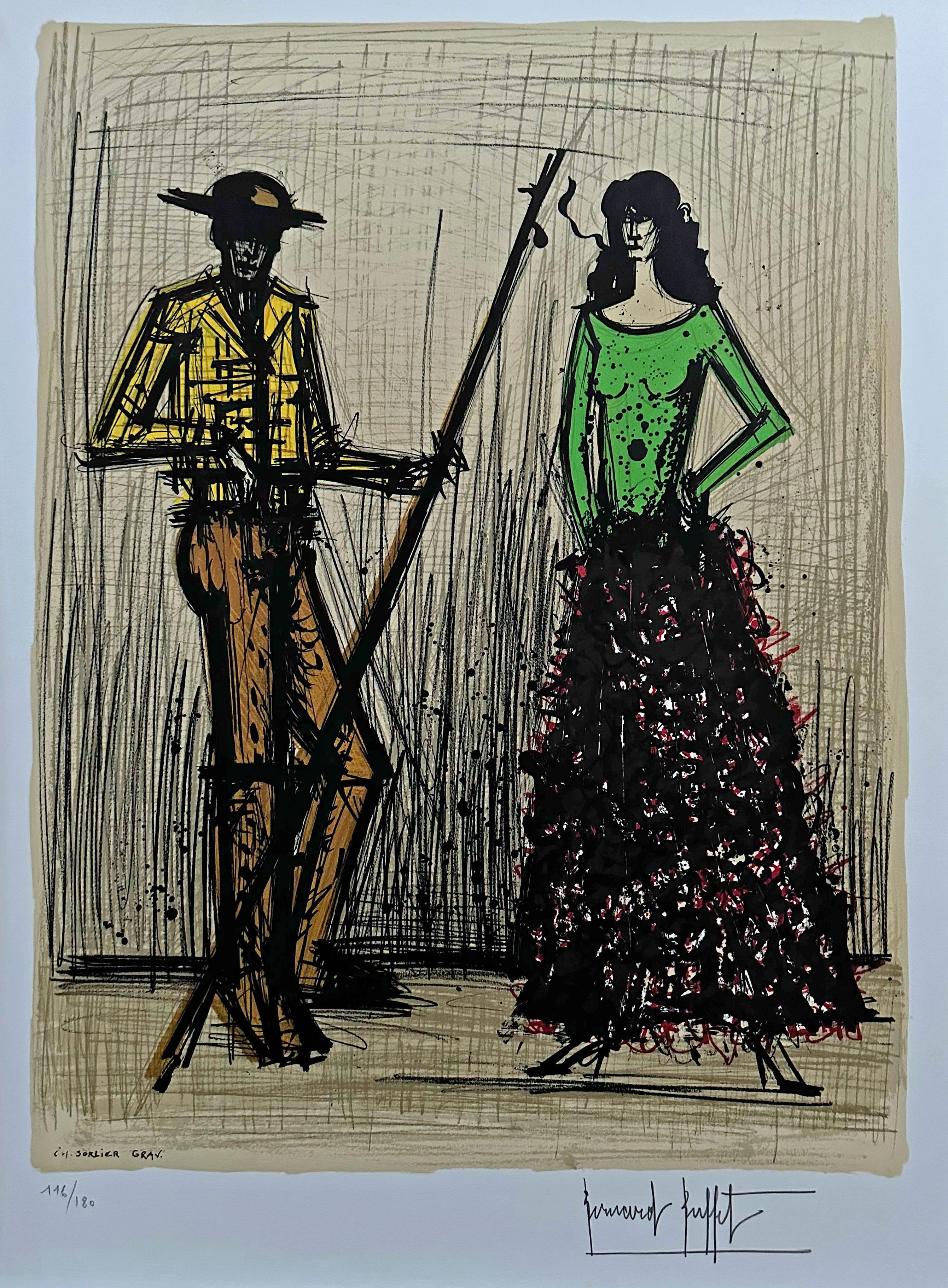 Bernard Buffet, Picador et Cigarier Bernard Buffet, Picador et Cigarier