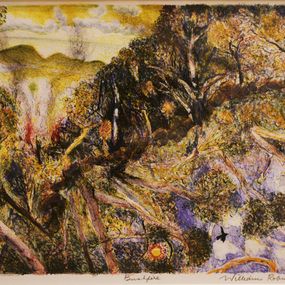 Print, Bushfire, William Robinson