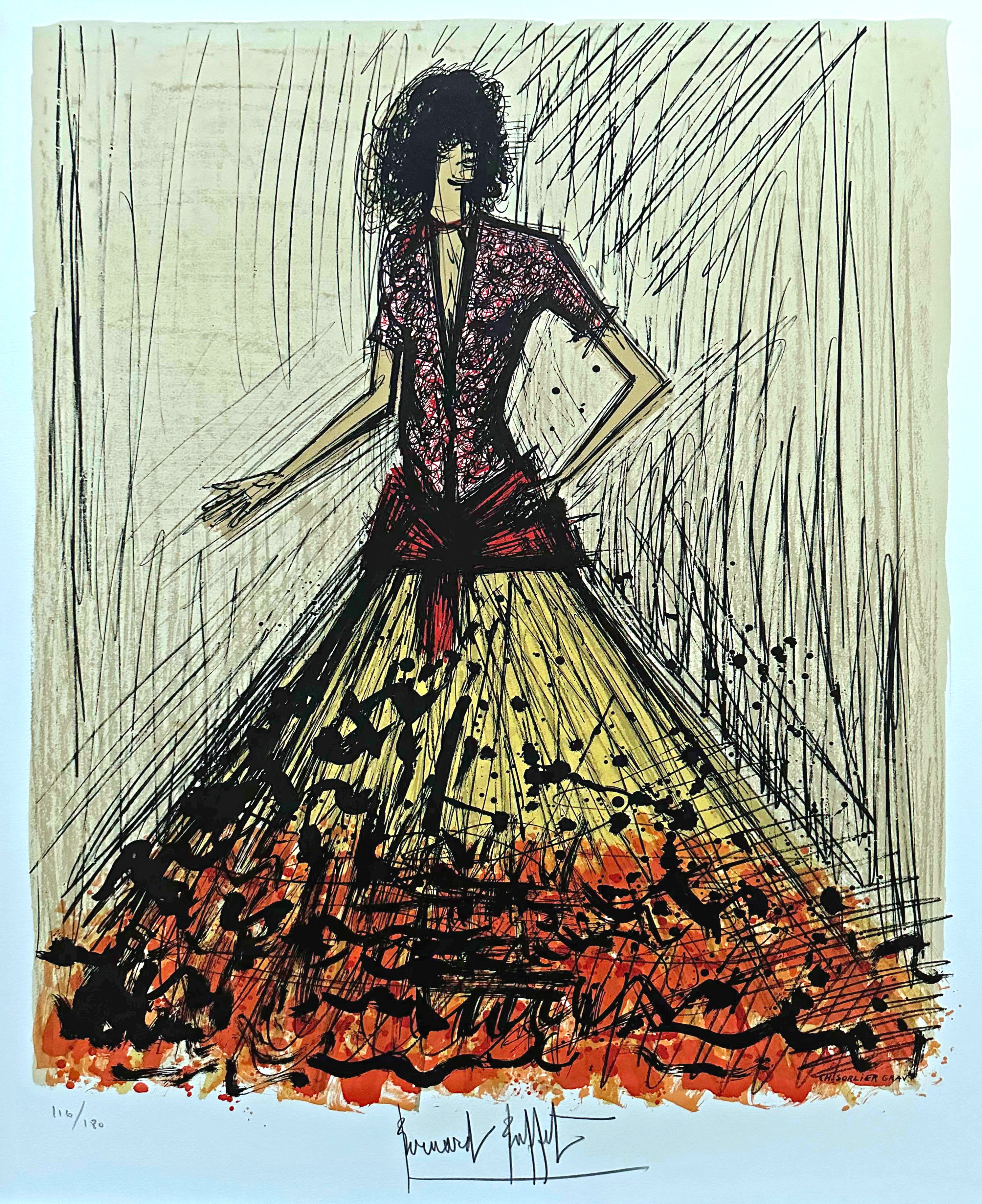Bernard Buffet, Carmen en contrebandière Bernard Buffet, Carmen en contrebandière