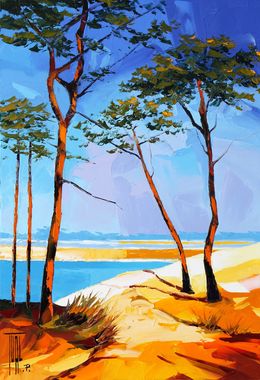 Peinture, Vers la plage, Pierrick Tual