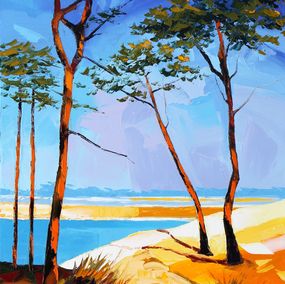 Painting, Vers la plage, Pierrick Tual