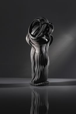 Sculpture, Black Delight. Scent Collection, Tuba Onder Demircioglu