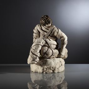 Sculpture, Waiting. Warrior Collection, Tuba Onder Demircioglu