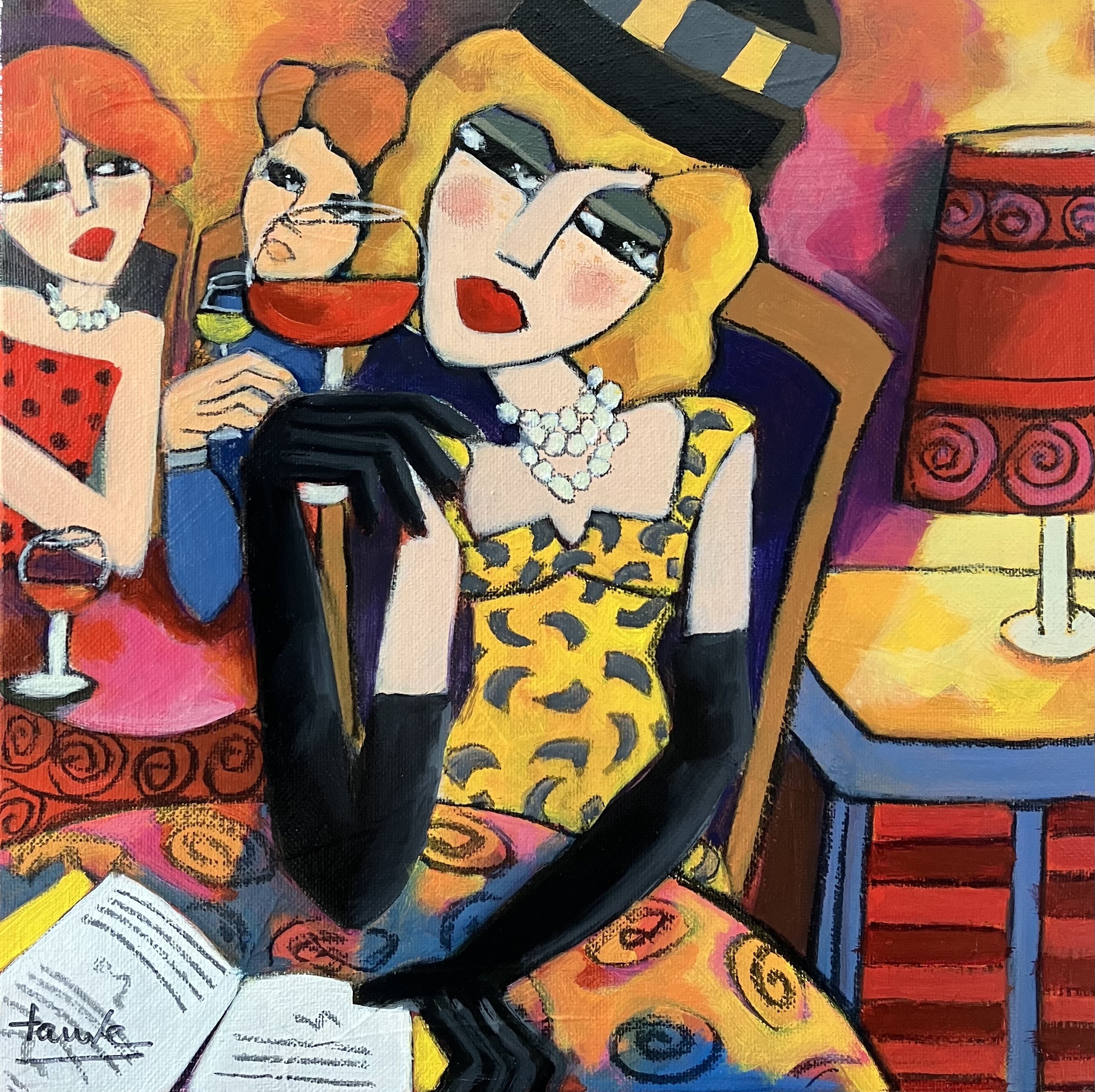 Martine Fauve Dechavanne, Amour de vin Martine Fauve Dechavanne, Amour de vin