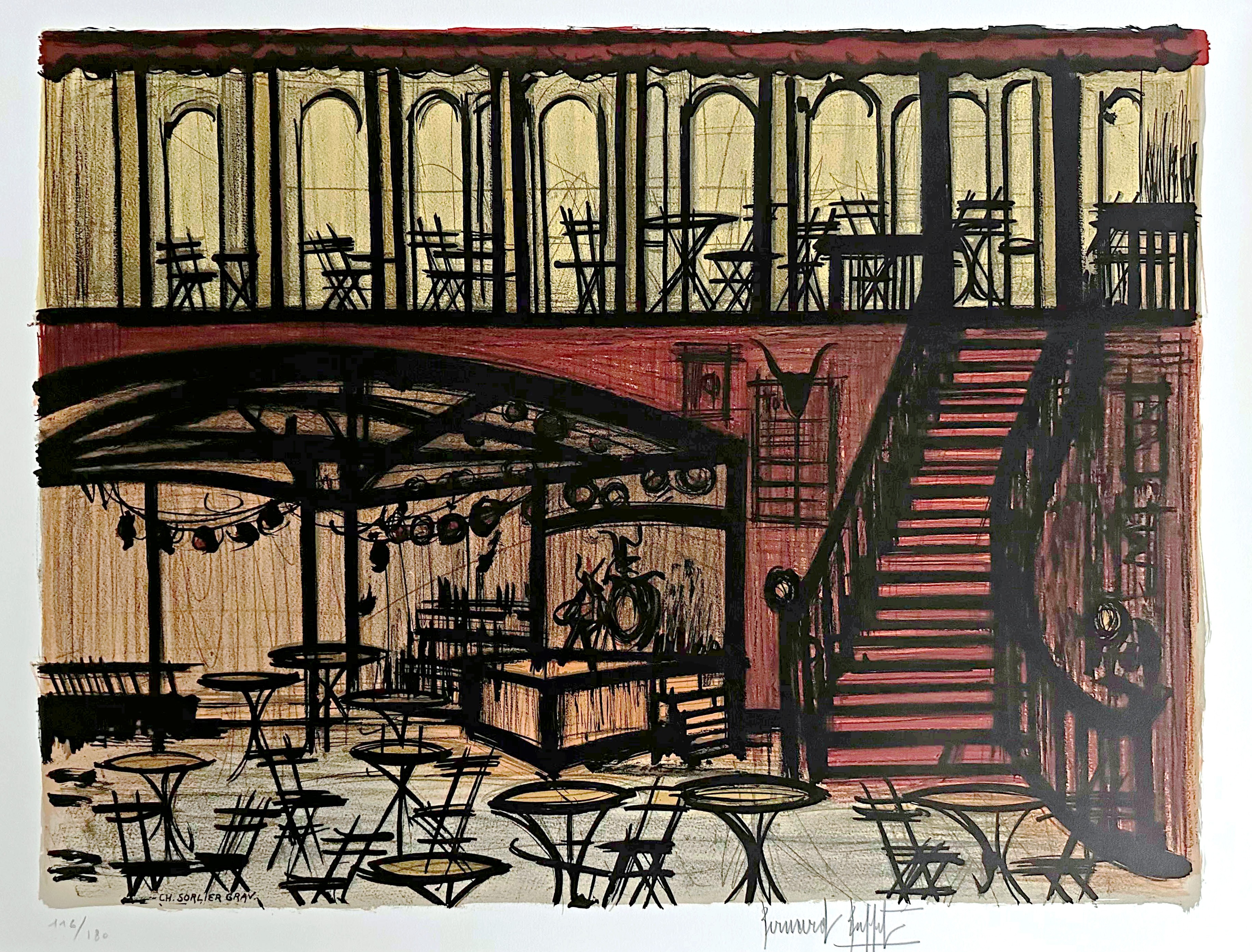 Bernard Buffet, La taverne Bernard Buffet, La taverne