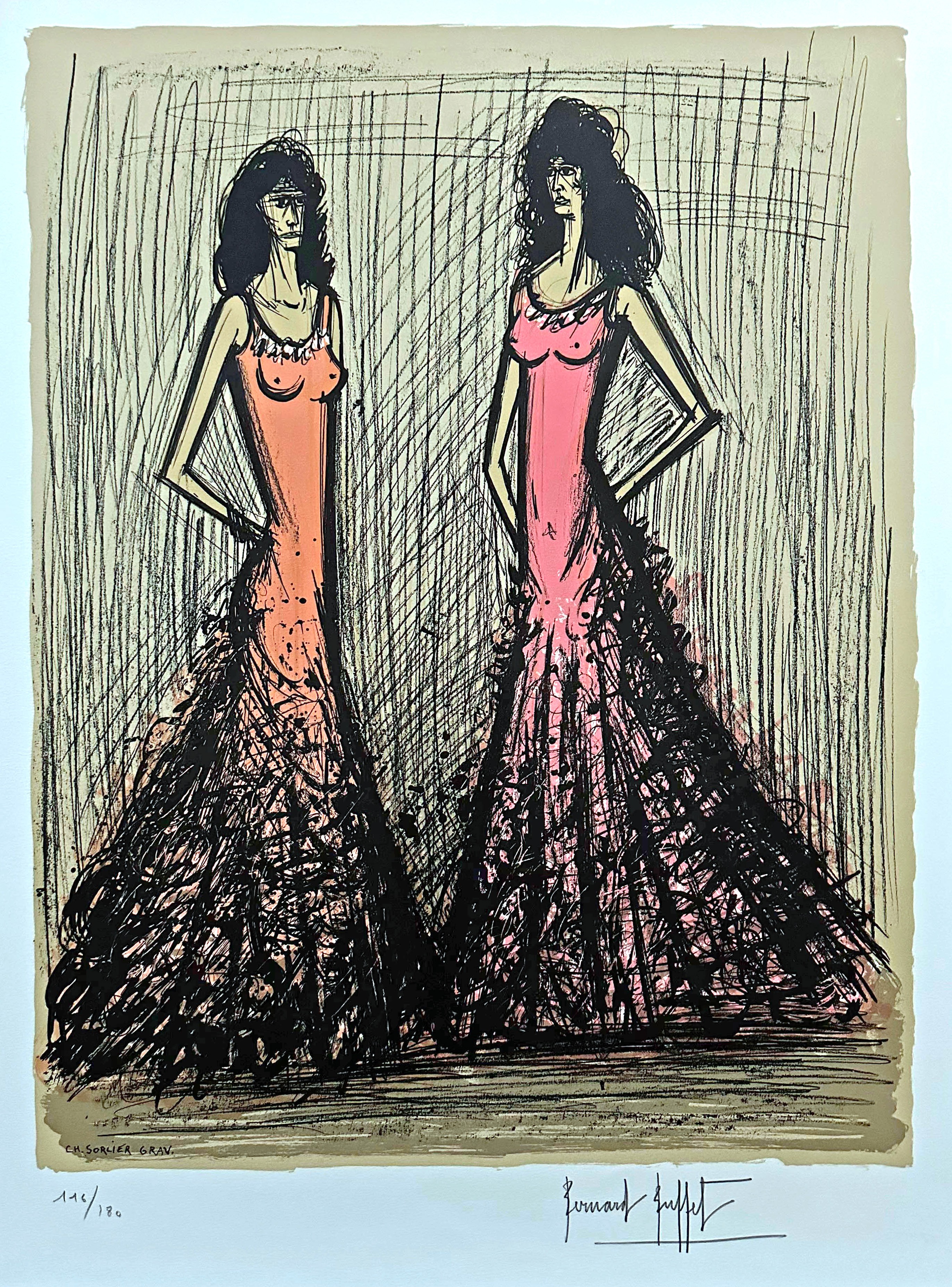 Bernard Buffet, Mercedes et Fraquita Bernard Buffet, Mercedes et Fraquita