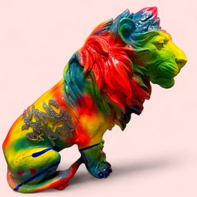 Escultura, King Lion Pop, FMZ Fred Morgan