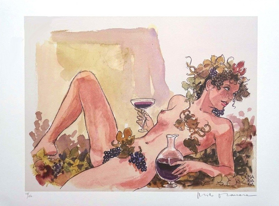 Milo Manara, Esquisse Version Milo Manara, Esquisse Version