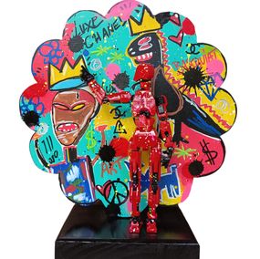 Sculpture, Robot Basquiat #1, Vili
