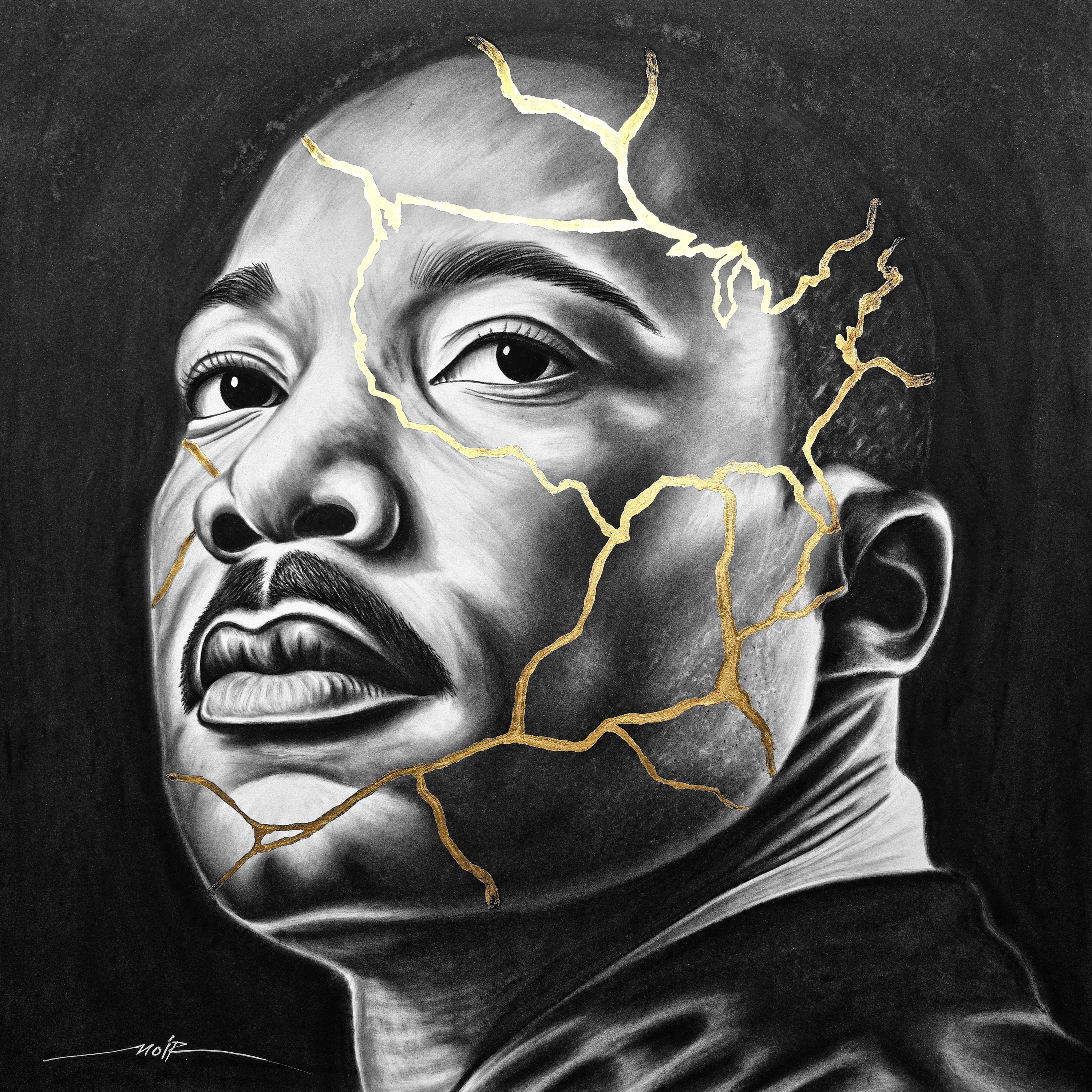 Noir Artist, Martin Luther King - Resilience Noir Artist, Martin Luther King - Resilience