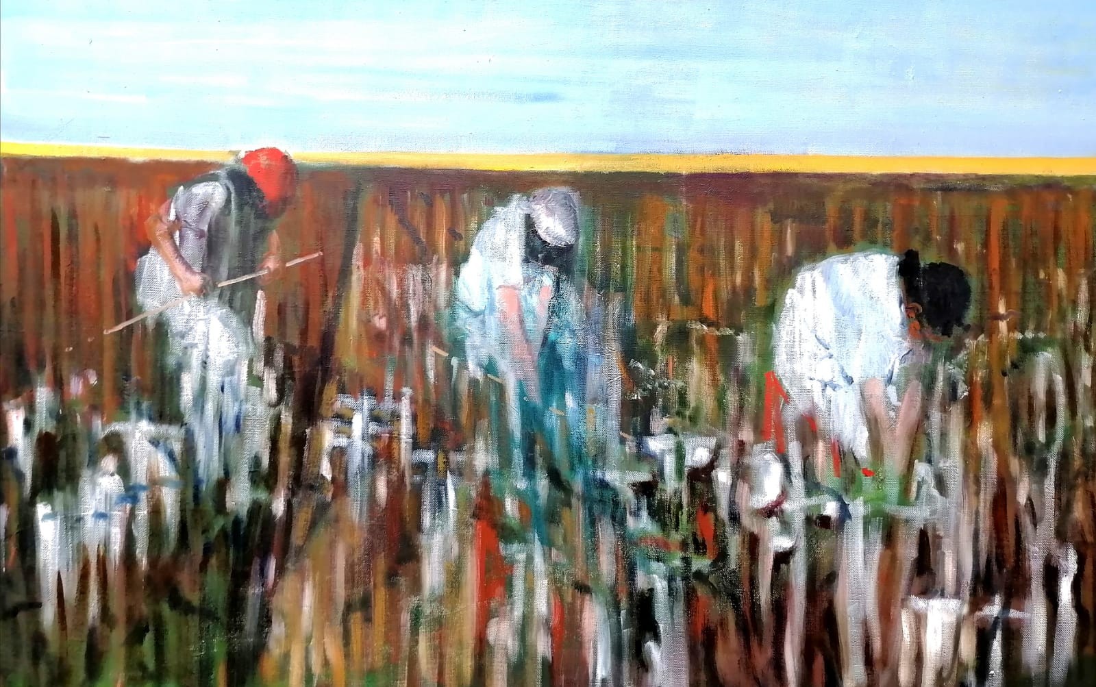 Ilia Balavadze, In the Field Ilia Balavadze, In the Field