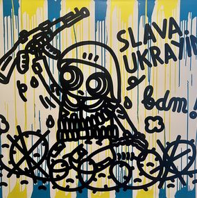 Gemälde, Slava ukrayini bdm !, Jofo