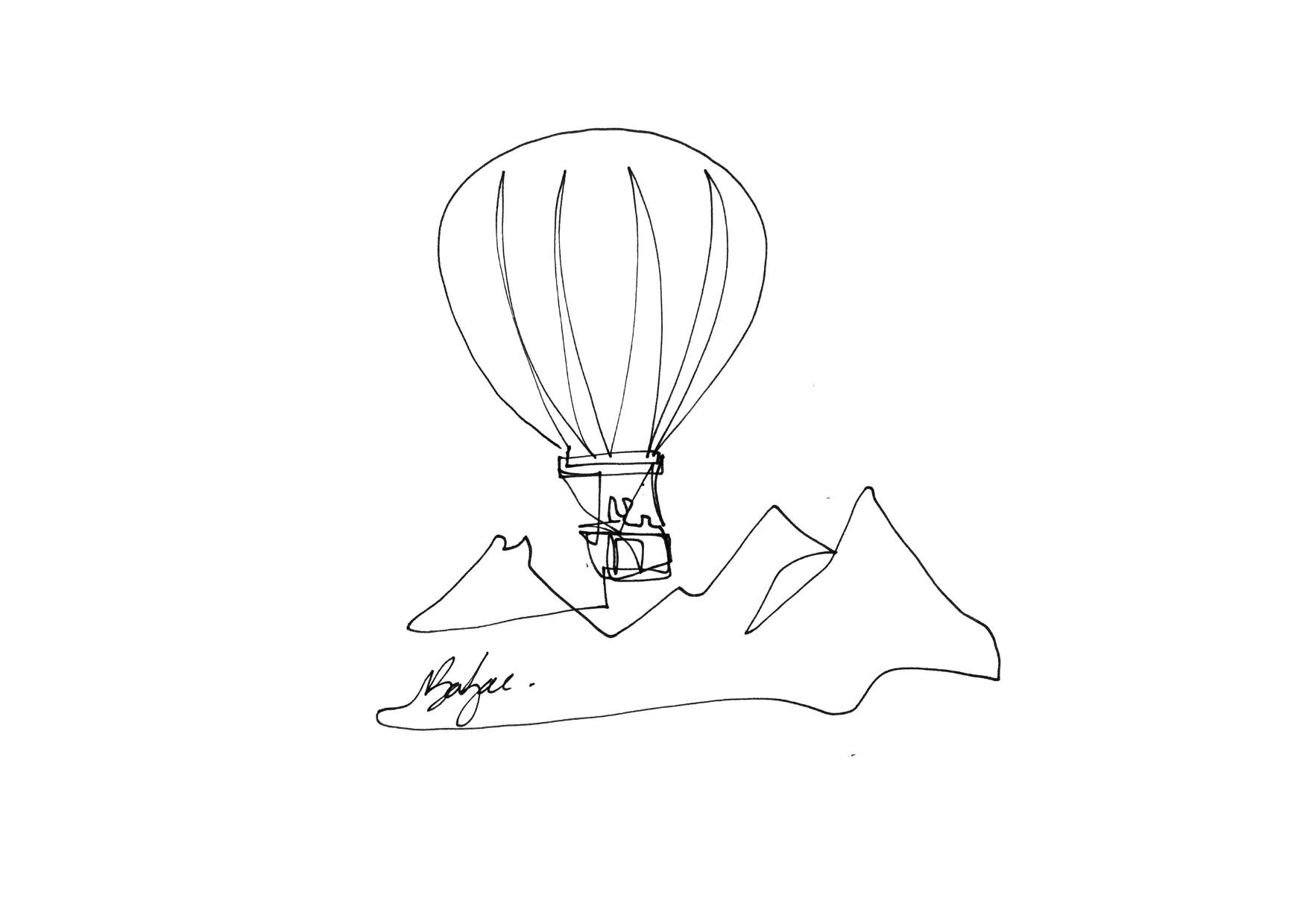 Balzac, Mongolfiere Balzac, Mongolfiere