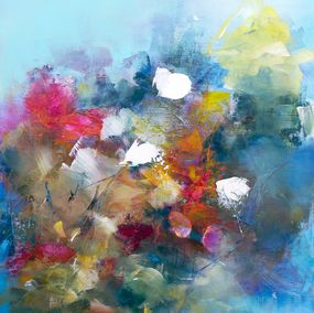 Painting, Butterfly season, Marianne Quinzin