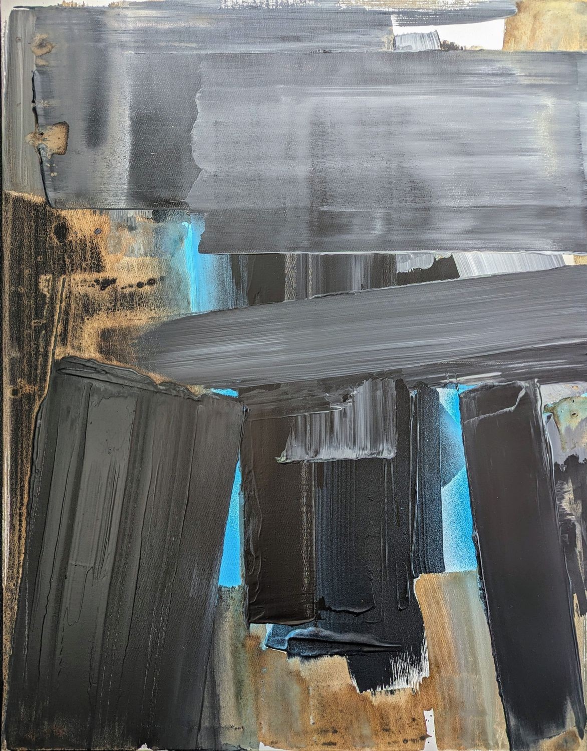 Benoît Guérin, Composition abstraite 43 Benoît Guérin, Composition abstraite 43
