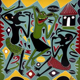 Painting, Ulimi wako mkuwba una faa kuenda kuenye ma shindano, George Lilanga