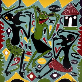 Painting, Ulimi wako mkuwba una faa kuenda kuenye ma shindano, George Lilanga