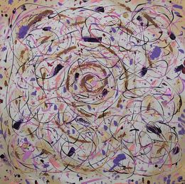 Peinture, L'oeil du cyclone, Damien Berrard