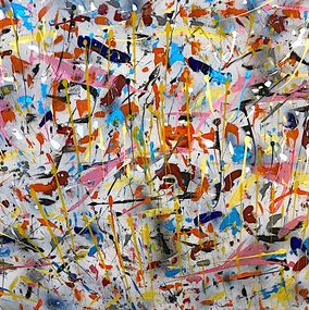 Gemälde, Chaos, Damien Berrard