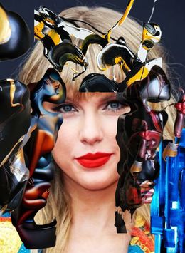 Print, Taylor Swift in Virtual Space, Bruno Cantais