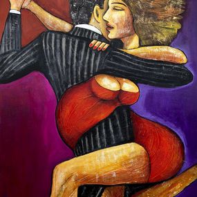 Painting, Tango whirlwind, Mikhail Baranovskiy