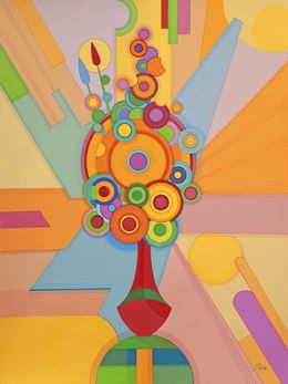 Painting, Sunflowers, Tony Saryan