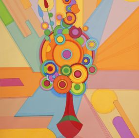 Painting, Sunflowers, Tony Saryan