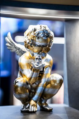 Escultura, Gold and Silver GIV “Naughty Angel”, Jimmie Martin