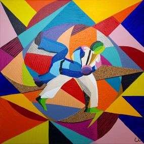 Gemälde, Judo, Stéphane Cantin