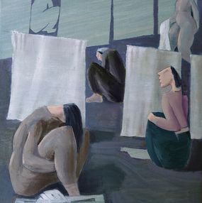 Gemälde, Laundry Time, Gegham Hunanyan