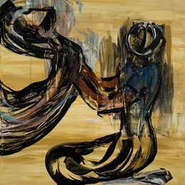 Painting, Ballet Chicago, Sandi Goodwin