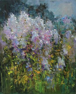 Peinture, Wildflowers, Serhii Cherniakovskyi