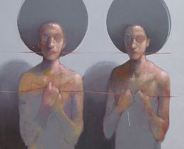 Painting, Tension Point, Olivier Massebeuf