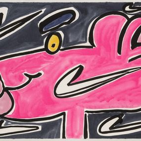 Édition, Nike Panther (Pink Panther), Katherine Bernhardt