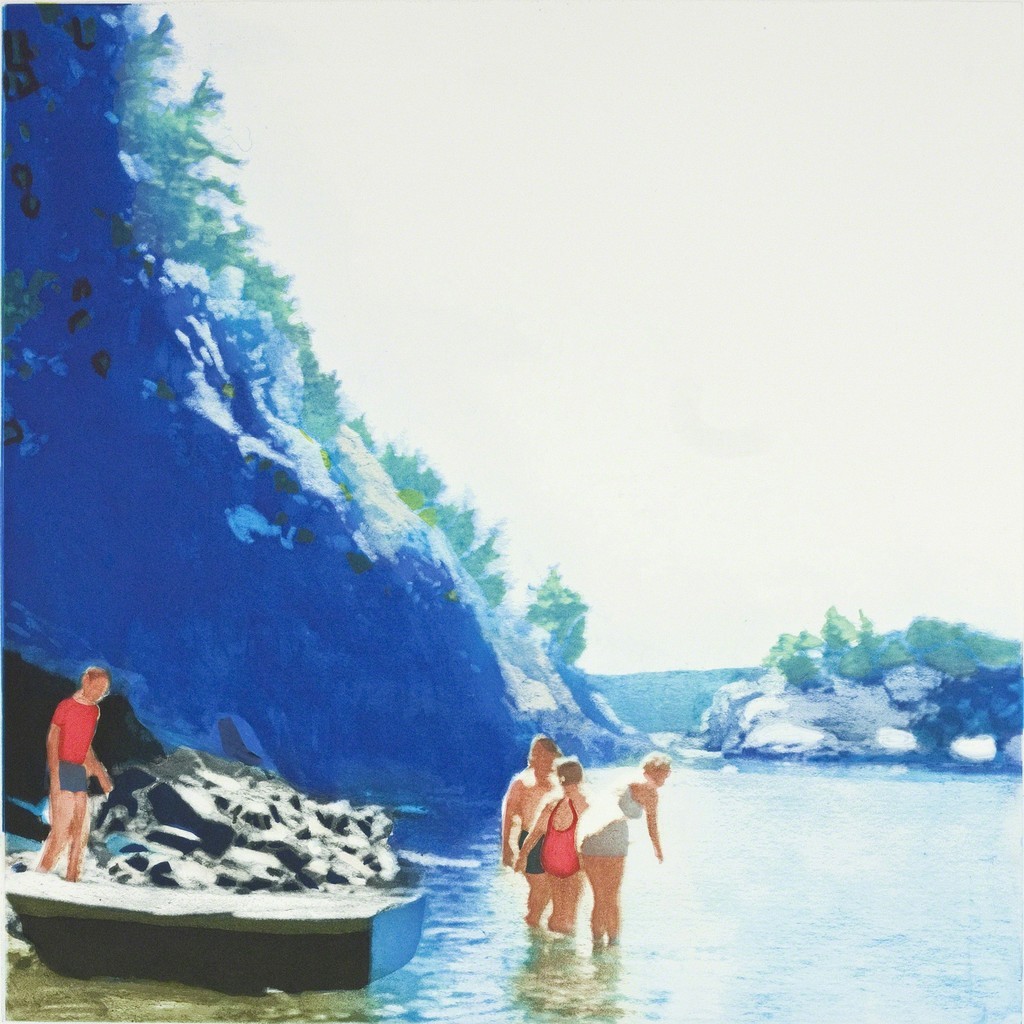 Isca Greenfield-Sanders, Mountain Stream Isca Greenfield-Sanders, Mountain Stream